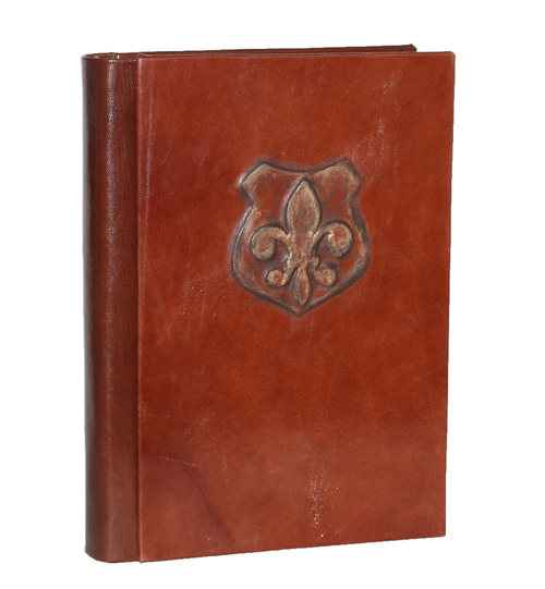 Фотоальбом из натуральной кожи "Лилия" 23*32