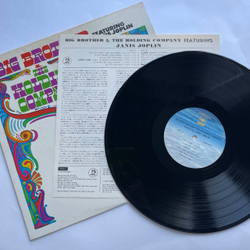 Винтажная виниловая пластинка LP Big Brother and The Holding Company Featuring Janis Joplin (Япония 1977) (Оби)