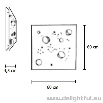 дизайнерский светильник Art-metal 01-08 ( by Delightful )