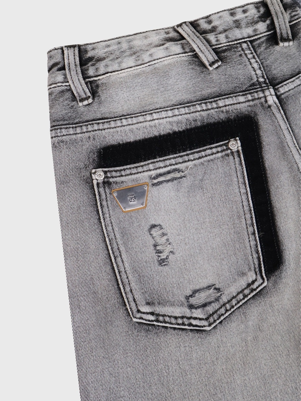 Шорты MISBHV Charcoal Denim Shorts