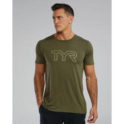 Футболка мужская TYR MEN'S ULTRASOFT LIGHTWEIGHT BIG LOGO