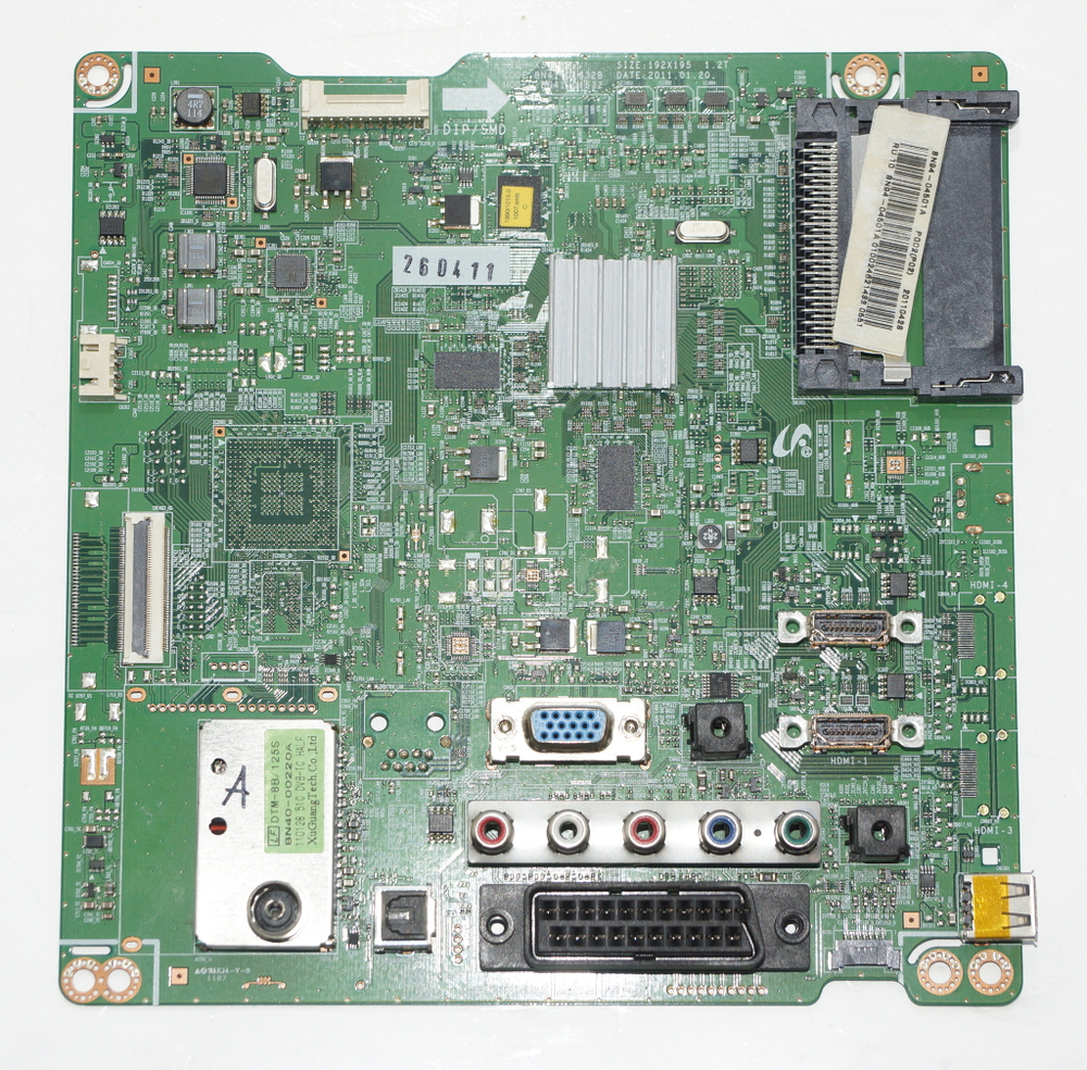 BN41-01632B BN94-04501A mainboard для телевизора Samsung 43"