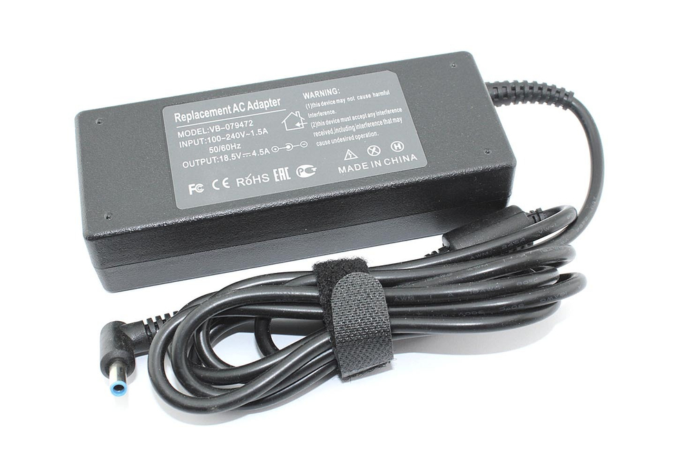 Блок питания (сетевой адаптер) для ноутбуков HP 18.5V 4.5A 4pin female 83W OEM