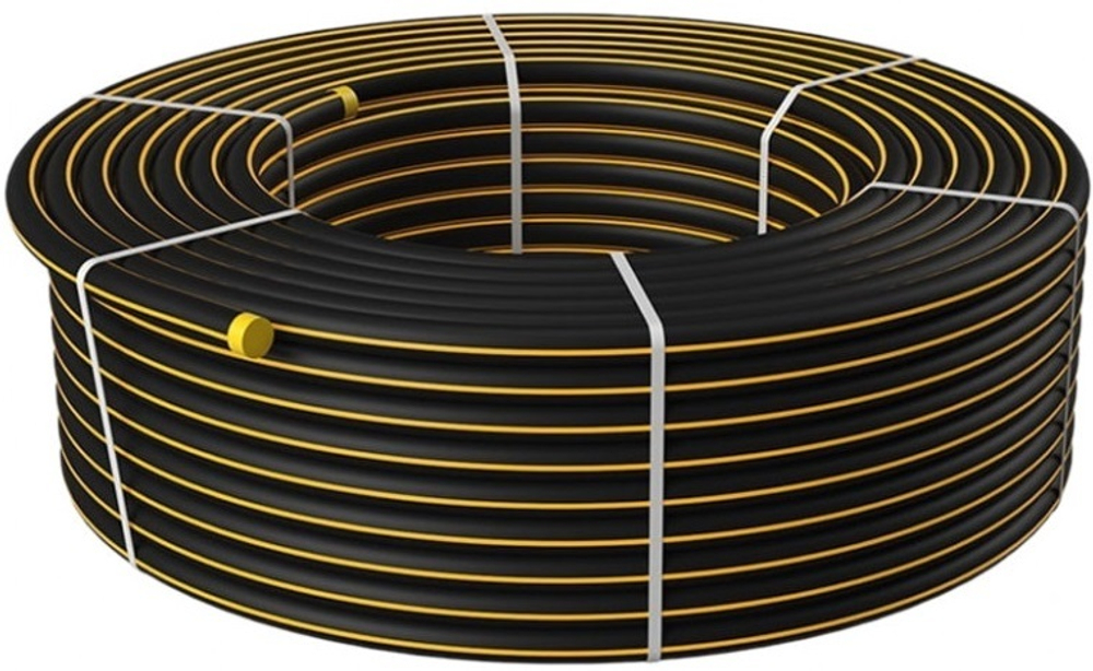 Труба для газа ПНД ПЭ100 SDR11 d110х10 PN10, 100 м (ГОСТ Р 58121.2-2018)