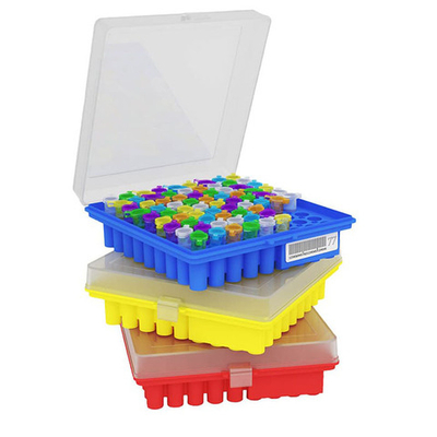 Штатив на 81 гнездо д/микропробирок"Эппендорф" 1.5/2 мл с крышкой, Хеликон RP-81, шт.