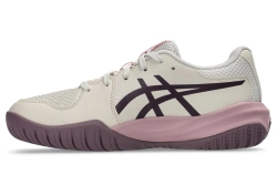 Детские Кроссовки теннисные  Asics Gel-Resolution X GS - soft oat/dark aubergine