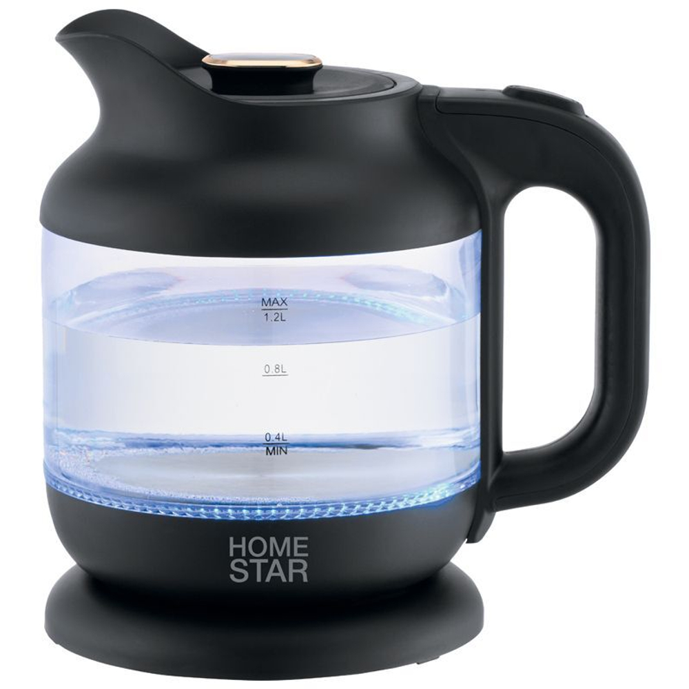 Чайник HOMESTAR HS-1056 черный (107840)