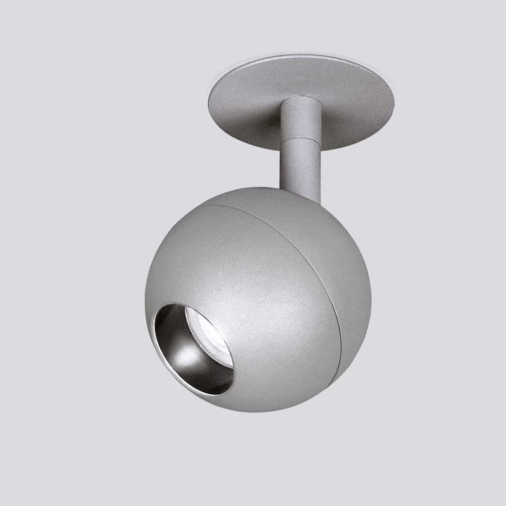 Встраиваемый светодиодный спот Elektrostandard Ball 9925 LED 8W 4200K серебро a053736