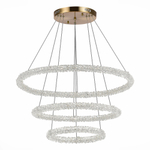 SL6110.203.03 Люстра подвесная ST-Luce Золотистый/Золотистый LED 3*35W 3000 - 6500K