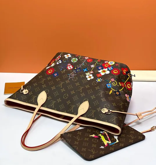 Сумка Louis Vuitton x Murakami Neverfull MM