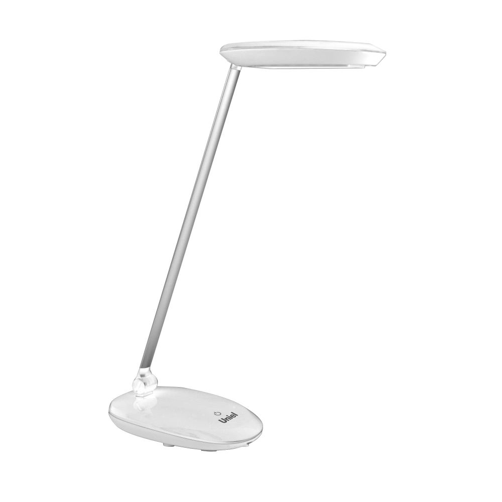 TLD-531 White/4W/LED/400Lm/4500K/Dimmer Светильник настольный. Сенсорный выключатель. Диммер. Белый. TM Uniel.