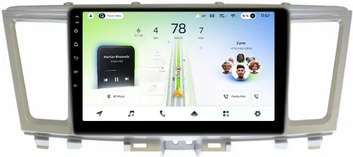 Магнитола для Infiniti QX60, JX35 2012-2016 (пластиковый верх) - Teyes CC4L монитор 9" IPS, Android 14, Быстрая, Snapdragon 662, CarPlay, 4G SIM-слот