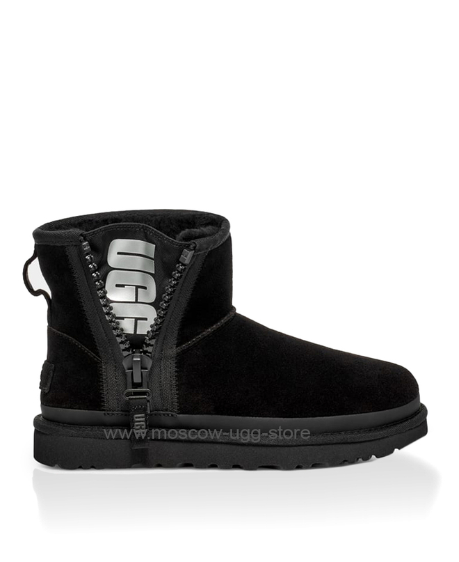 MINI ZIPPER TAPE LOGO-black