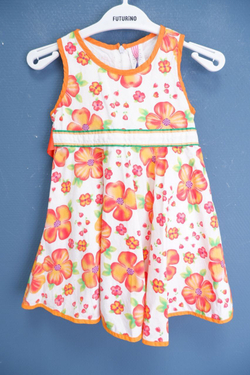 Платье Guess летнее с принтом на 8 лет