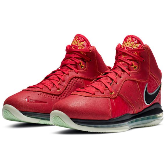 NIKE Lebron 8 Подвесные баскетбольные кроссовки СРЕДНЕГО размера Мужские