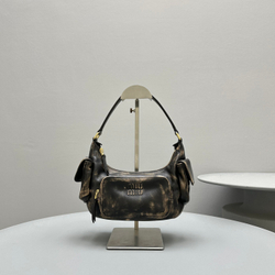 Miu Miu Nappa Leather Pocket Bag 21 cm