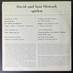 Давид и Игорь Ойстрах - Чайковский, Хачатурян, Моцарт, Леклер (Германия) 10"