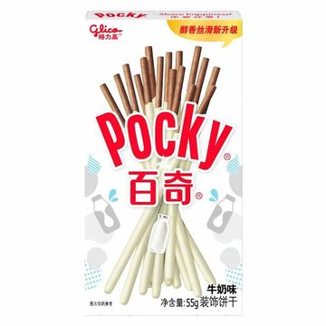 Покки соломка Glico Pocky Milk со вкусом молока, 55 г (Китай)