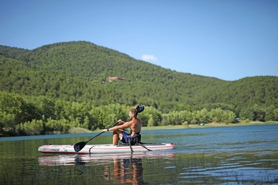 Надувной Каяк/SUP-доска Aquamarina Cascade All-Around SUP-KAYAK (3.4m/20cm) ( арт. BT-21CAP )