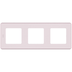 Рамка 3 поста розовый Inspiria Legrand