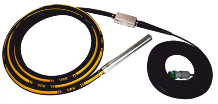 Вибраторы глубинные подключаемые к преобразователю