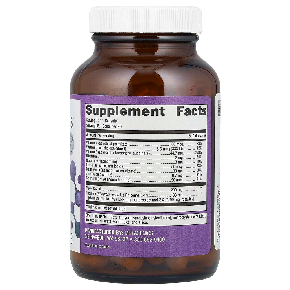 Metagenics, Thyrosol®, 90 капсул
