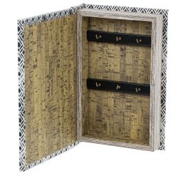 GAEM Ключница с зеркальным элементом, L17 W5 H26 см