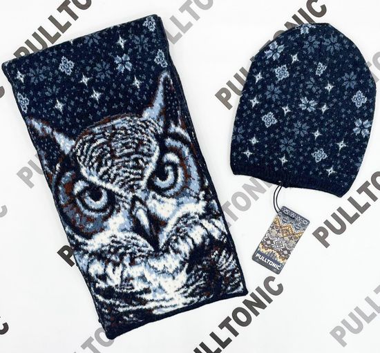 Комплект шарф и шапочка PULLTONIC - "Совунья"