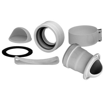 Переходной комплект Baxi на раздельные трубы DN Ø 80 мм. (AFR) KHG 71406151-