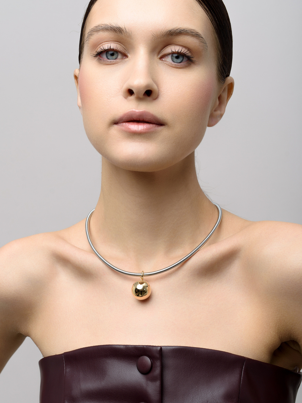 Обруч "Ball" Silver Gold