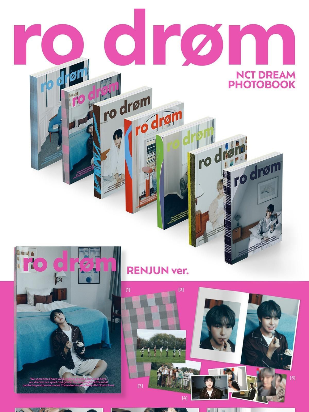 (ПРЕДЗАКАЗ) публикация NCT DREAM - RO DR M PHOTOBOOK
