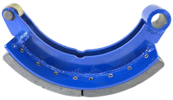 Колодка барабанного тормоза а/м КАМАЗ-5460, 6522, 6520 на передний мост МАДАРА (нижняя/сварная/ширина 150 мм.) АККОР