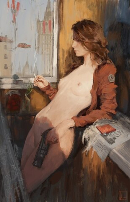 Грознов Александр (род. 1994) - эротическое искусство русского художника