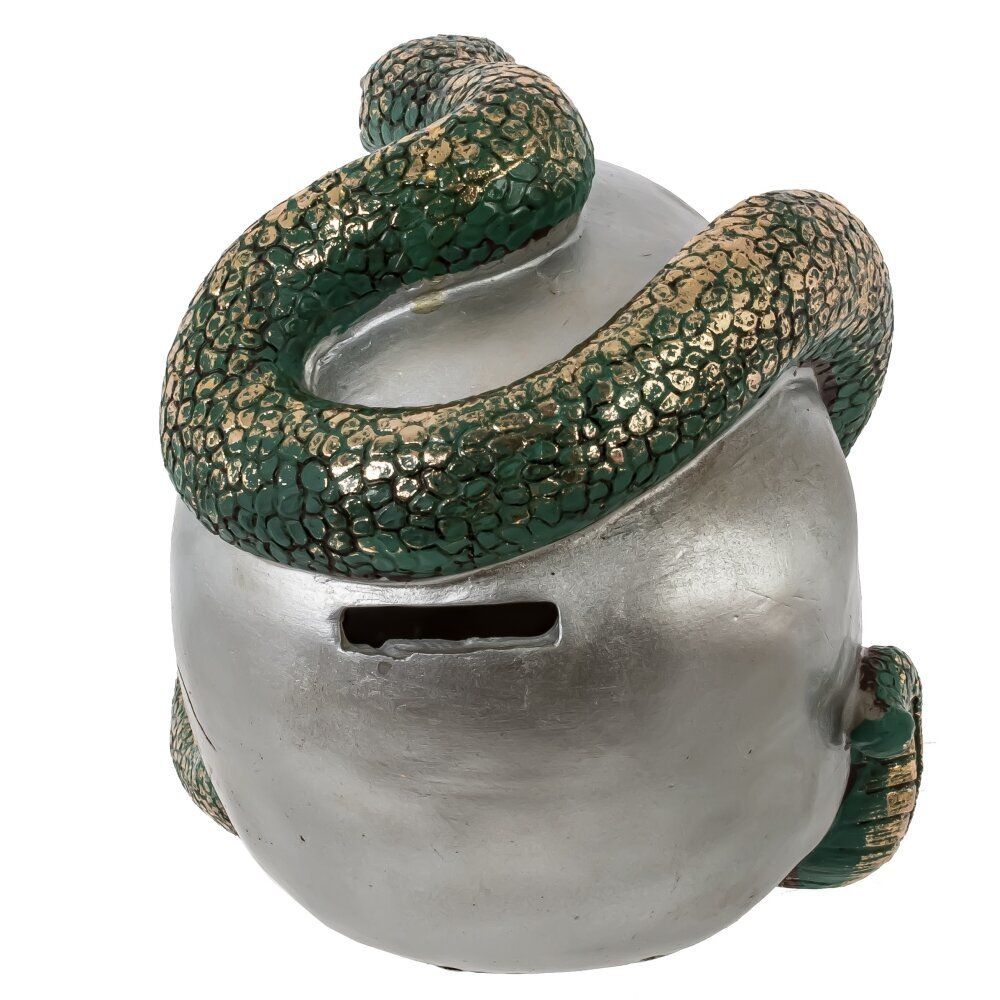 GAEM Копилка "Череп со змеей", L23 W16 H18 см, 2в.