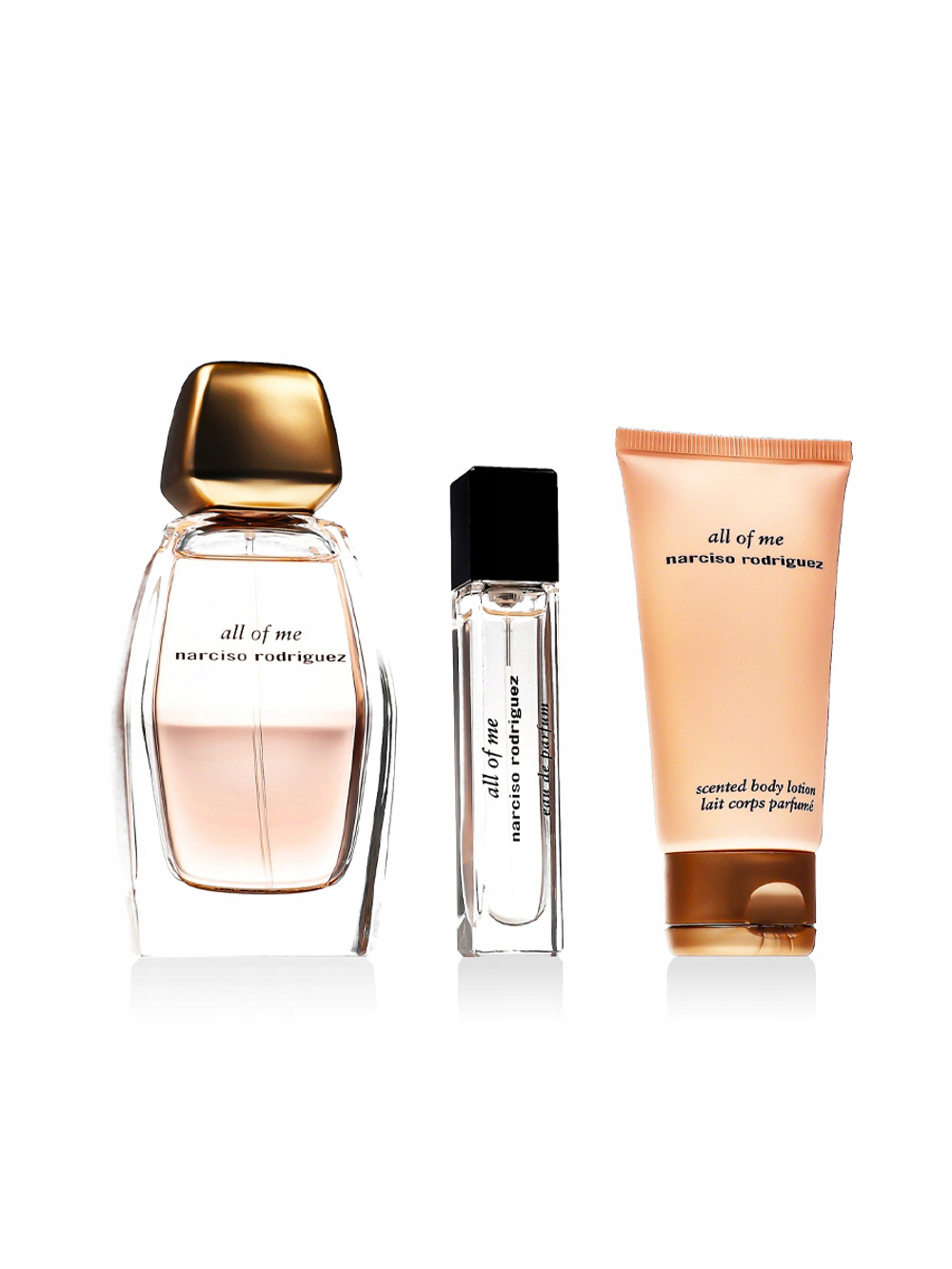 NARCISO RODRIGUEZ All Of Me lady set (90ml edp + 50ml b/lotion + 10ml edp)