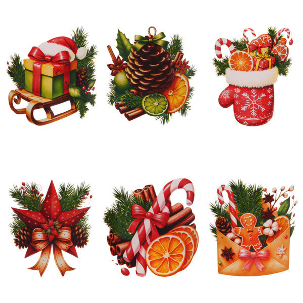 Креманка 285мл «Зимняя фантазия» 6 видов