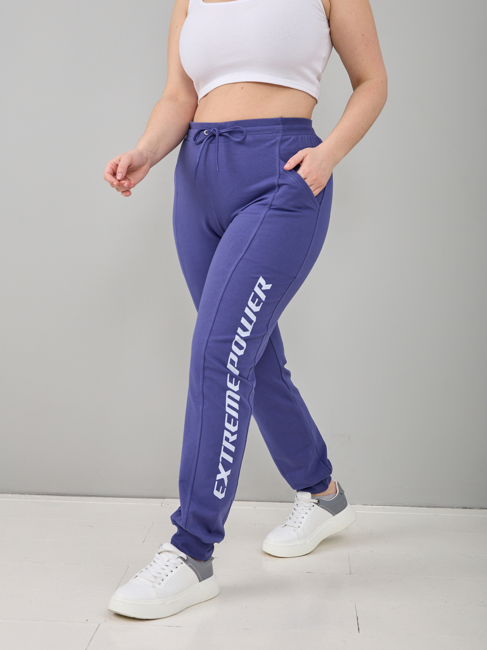 Брюки Бфл-038/сиреневый