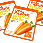 Маска тканевая с экстрактом моркови FarmStay Real carrot essence mask