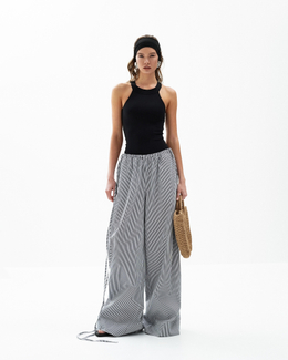 №038 Пижама городская (синяя полоска)