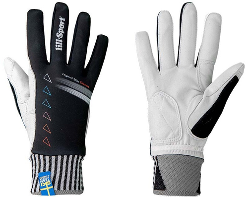 Перчатки Lillsport Legend Thermo Slim, Black, 0409-00