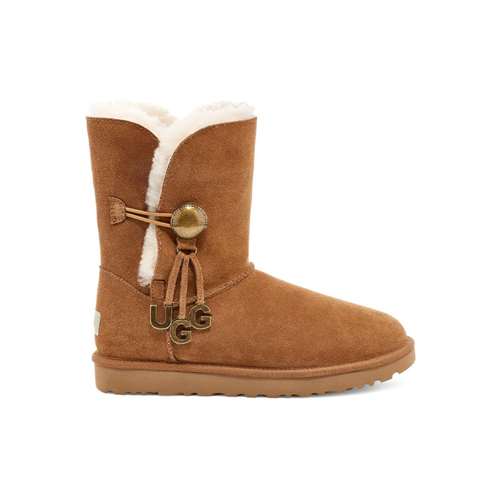 Сапоги UGG Bailey Button Ugg Charm, 1114970-CHE
