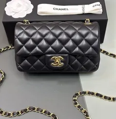 Сумка-конверт Chanel черный