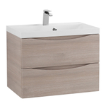 Тумба подвесная с раковиной BelBagno MARINO-600-2C-SO-RG-P