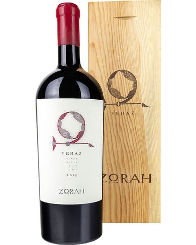 Вино Zorah Ераз Красное Сухое 2015 г.у. 13%  1,5 л, Армения