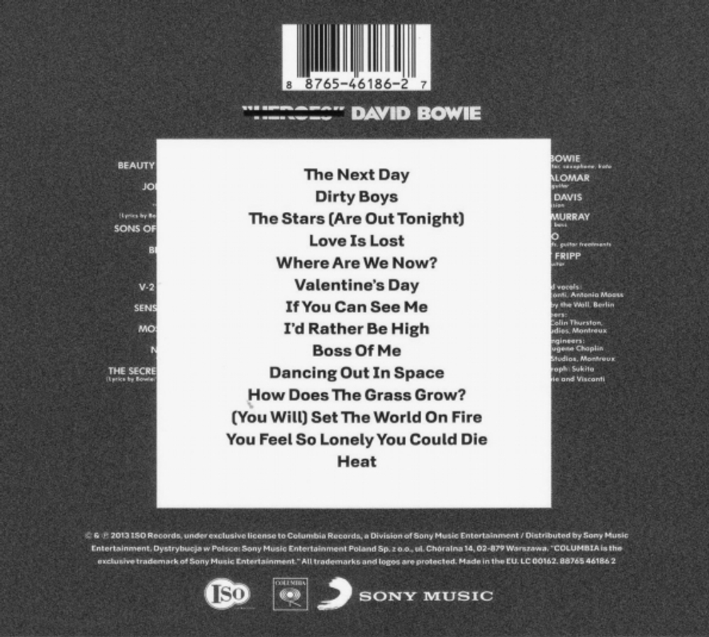 David Bowie / The Next Day (CD)