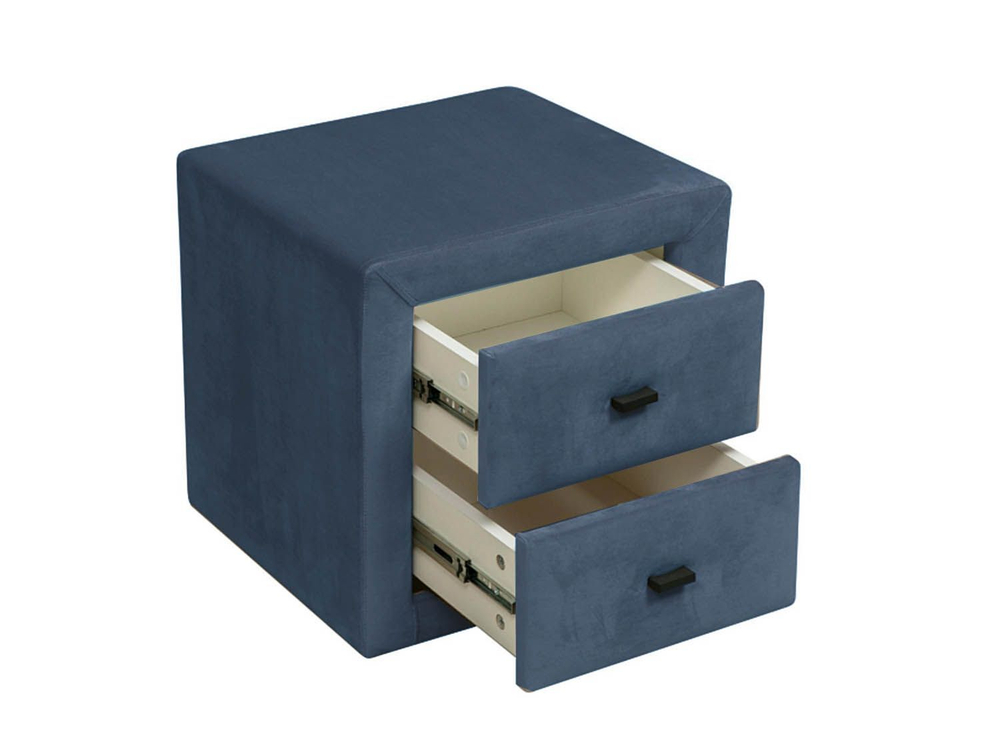 06.34-01 тумба прикроватная Гамма велюр океан