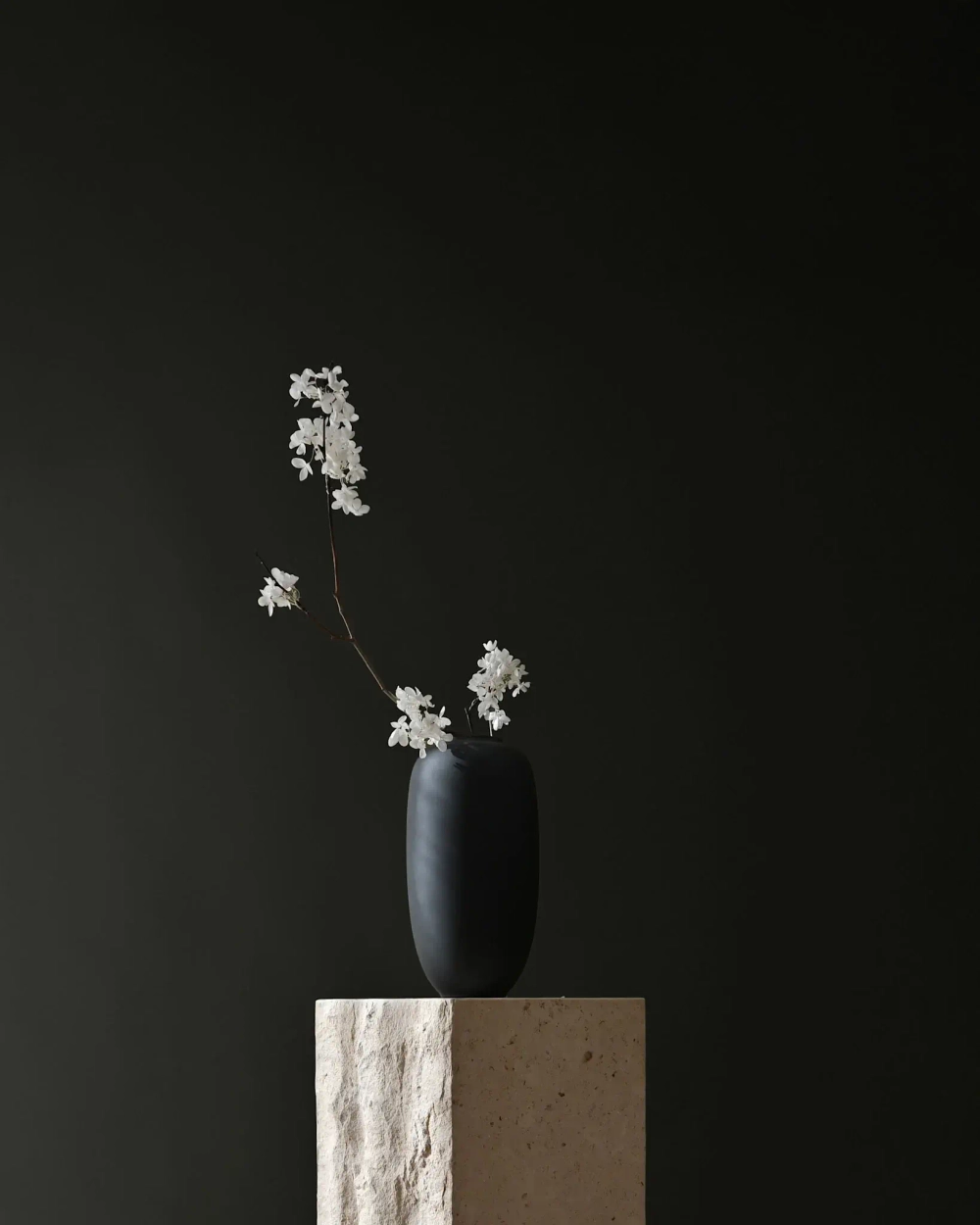 Ваза 101 Copenhagen Sunao Vase Slim, Mini - Black