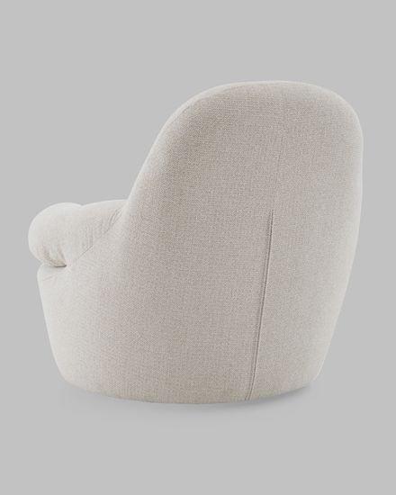 Кресло лаунж Fir светло-серый шенилл