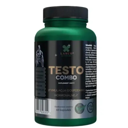 Lanco Nutrition Testo Combo Повышение уровня тестостерона 60 капсул