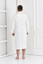 Мужской халат из органического хлопка Eco Cotton Alisah